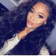 Virgin hair beach wave silk top Full lace wig-BW00710