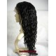 Virgin hair beach wave silk top Full lace wig-BW00710