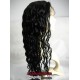 12mm curly 18inches 1b color silk top Full lace wig -bW00710