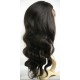 Glueless loose body wave indian remy human hair full lace wig-LW8102