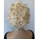 13X3 lace front color 613  curl wig