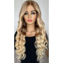 Virgin hair 22 inches loose wave 5*5HD lace wig-BL06