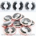 Wholesale custom box human made 5D Mink Eyelashes many types available