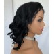 【Clearance】Silicone cap glueless Human Hair full lace wig with silk top--angela