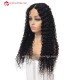Human Hair Wet Wave 150% density V-part Wig BW11817