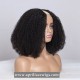 Human Hair 200% density 4a Kinky Curly V-Part Wig BW11845