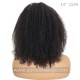 Human Hair 4a Kinky Curly V-Part U-part Wig BW11945