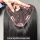 Human Hair Italian Yaki V Shape Clip Ins Hair Extension CE24