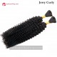 Human Hair Double Drawn Bulk Hair Extension For Braid Crochet BH11