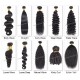 Human Hair Double Drawn Bulk Hair Extension For Braid Crochet BH11