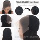 2 in 1 Zipper Combination HD Lace Front Wig HDW221