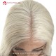  180% Full Human Hair Grey Ombre Black Loose Wave HD 5x5 Lace Closure Wig BL-03 