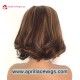 Pre Colored 250% Density 10 Inch Highlight Blonde Brown Bob 5x5 HD Lace Closure Wig BOB11