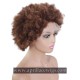 Afro Curly 4/27 Highlight 150% Density Virgin Human Hair Glueless 13x4 lace front wig LF1344-2