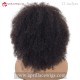 100% Human Hair 150% density 4A Curly Silk Top Glueless Lace Front Wig SLF045