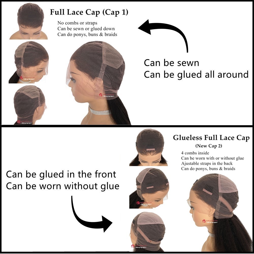 full lace cap glueless full lace cap