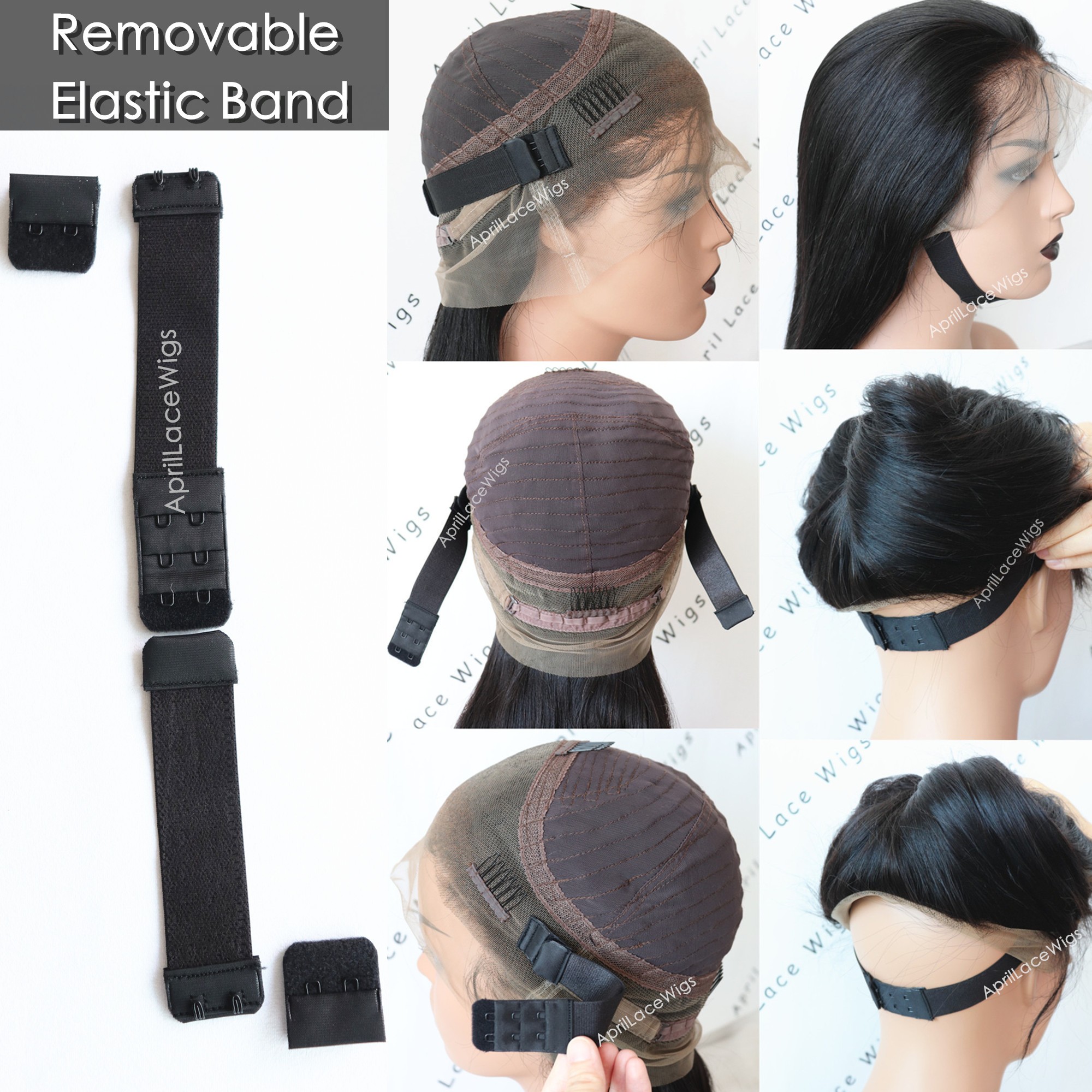 How To Add An Elastic Band For A Closure Glueless Wig