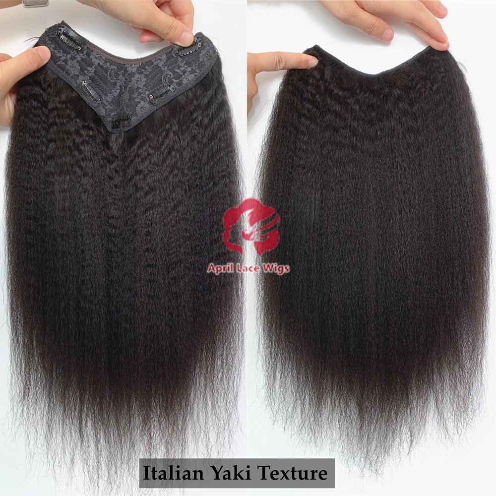 italian yaki v shape hair clips extension