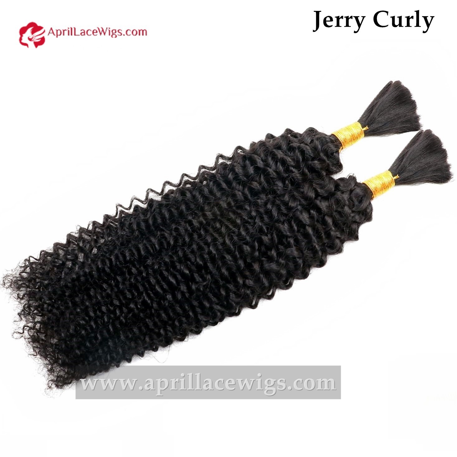 Human Hair Double Drawn Bulk Hair Extension For Braid Crochet