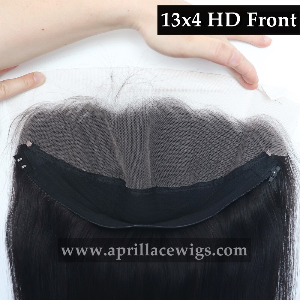 2 in 1 Zipper Combination HD Lace Front Wig HDW221